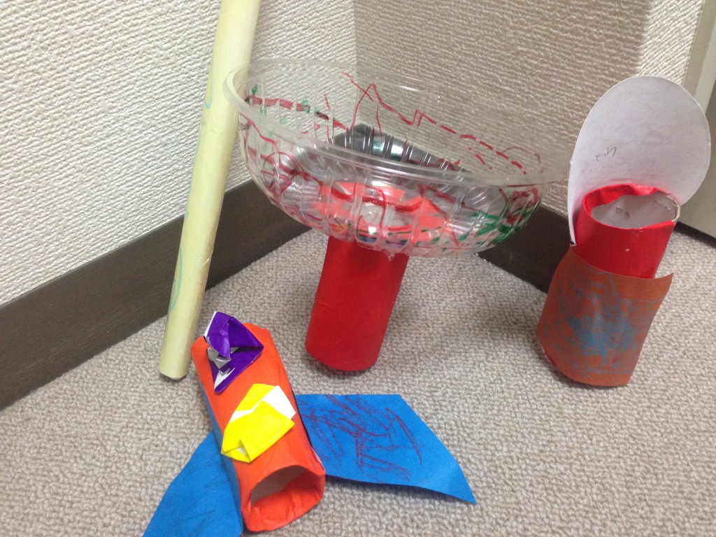 幼稚園で作ったもの