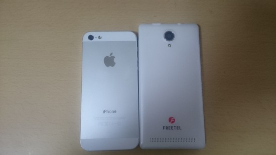 priori3とiPhone5