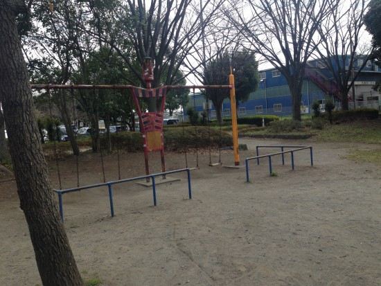 出羽公園の小さな遊具