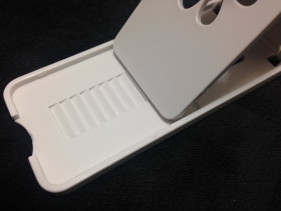 タブレットスタンドの調整