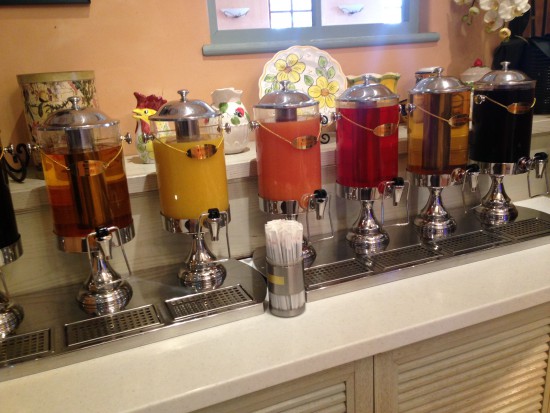 ベッライタリアのドリンクバー