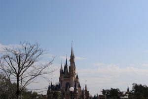 遠目のシンデレラ城
