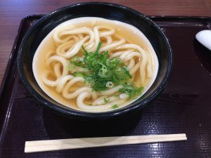 素うどんの画像