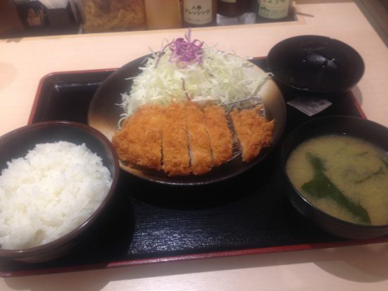 松乃家のとんかつ