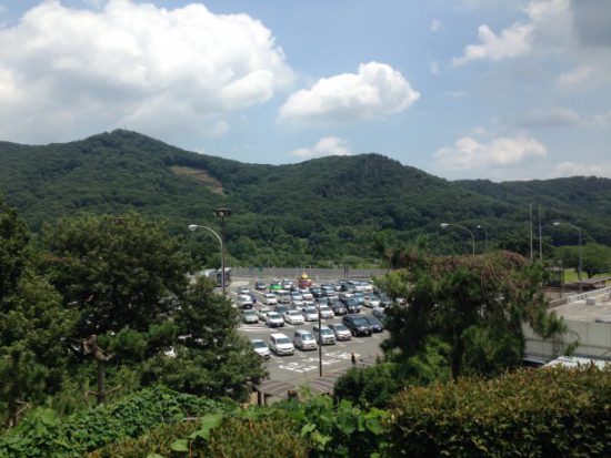 佐野SAの景色