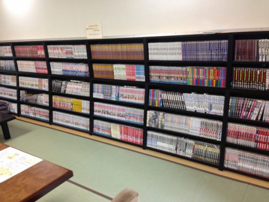 鬼怒川御苑マンガコーナー