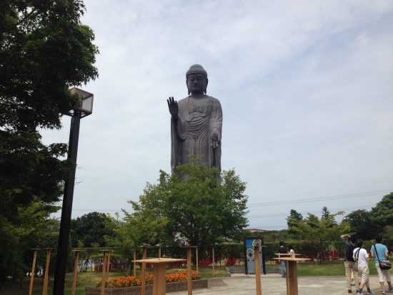 牛久大仏の混雑