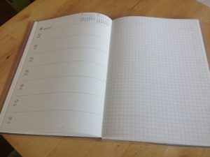 見開き手帳