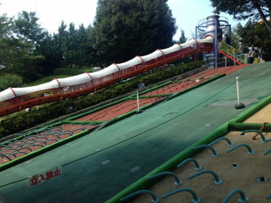 わんぱく広場の滑り台