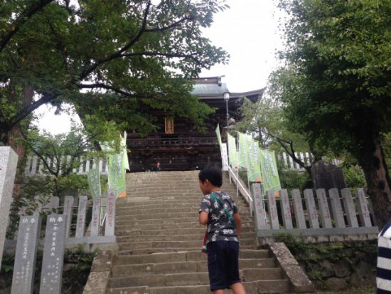 筑波山神社の階段