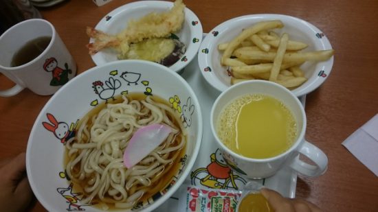 てんやのお子様うどん