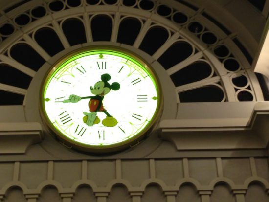 ディズニーの時計