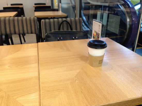 ストーリーカフェの座席