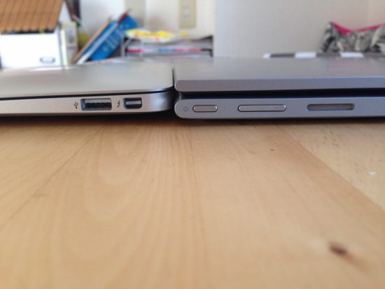 MacBookAirとDellの比較