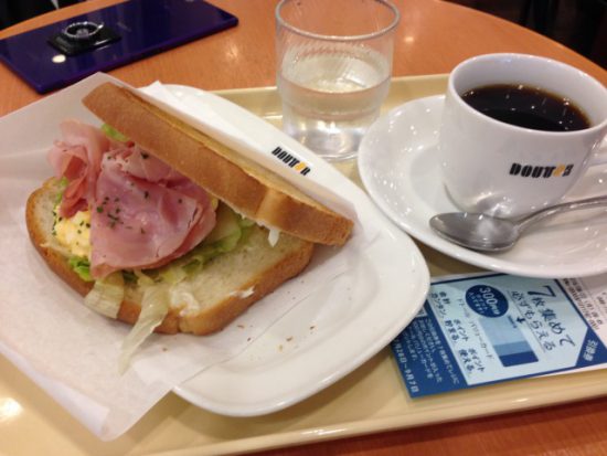 ドトールの食べ物