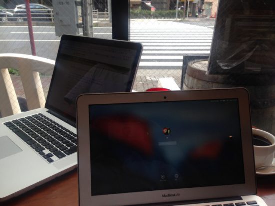 MacbookAirとpro