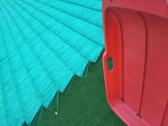 舎人公園のソリ