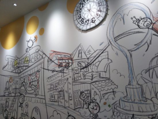 キッドイズの壁