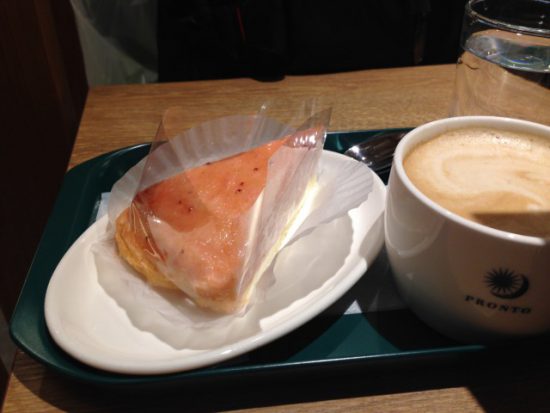 プロントのケーキセット
