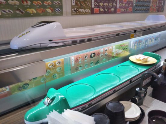 かっぱ寿司の特急