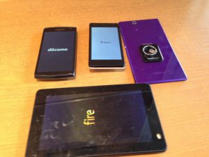 携帯電話機の画像