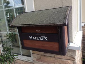 郵便受けの画像