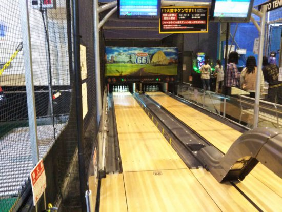 スポッチャのボーリング