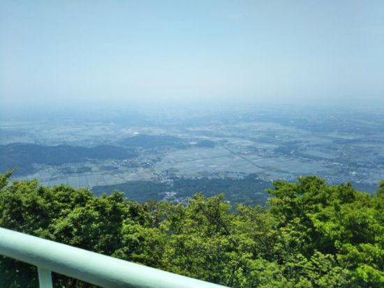 女体山の展望台