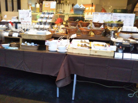 ピザサルバトーレのブッフェ