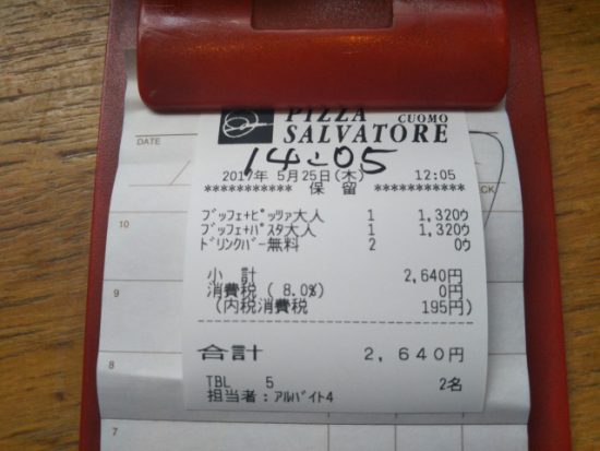 ピザサルバトーレ