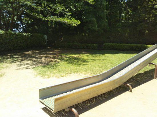 内牧公園の階段