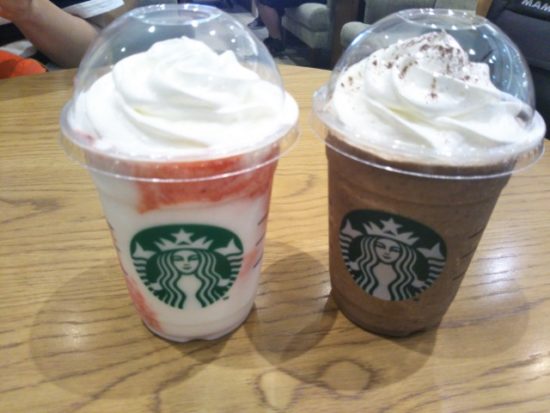 ダークモカチップフラペチーノ