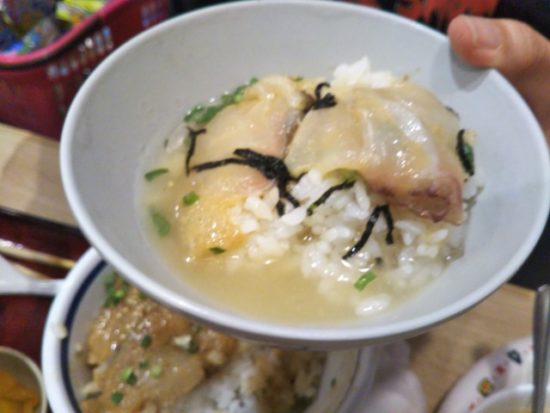 真鯛の胡麻だれ丼