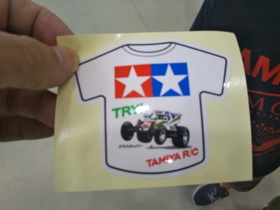 タミヤのシール