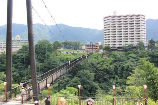 鬼怒楯岩大吊橋