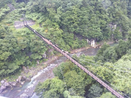 鬼怒楯岩大吊橋