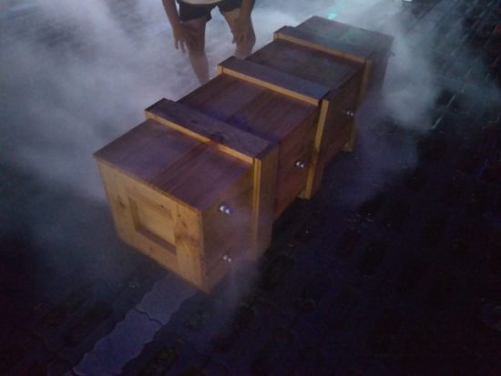 冷気が出る装置