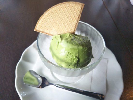 抹茶アイスの画像