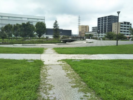 におどり公園の広場