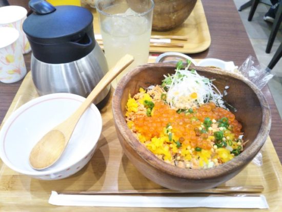 鮭と北海いくら