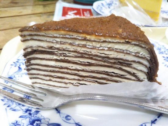 パリパリチョコミルクレープ
