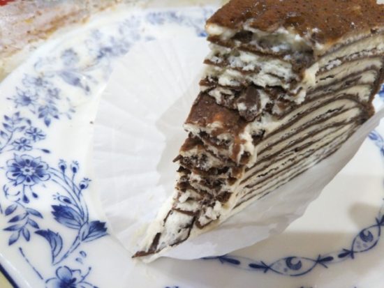 パリパリチョコミルクレープ