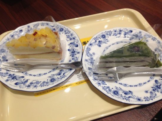 ドトールのケーキ