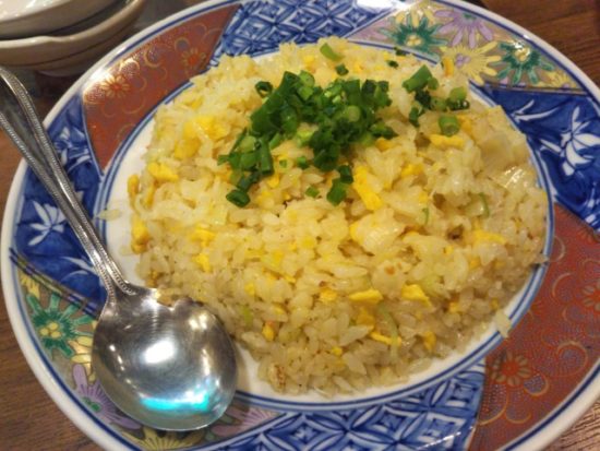 磯丸水産の蟹チャーハン