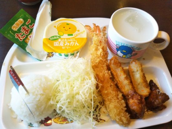 かつはな亭のキッズメニュー