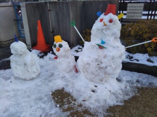 雪だるまの画像