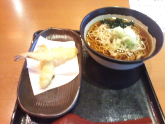 天ぷら蕎麦