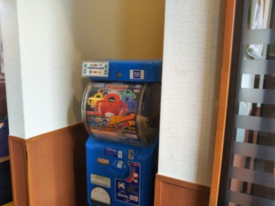 幸楽苑のガチャガチャ