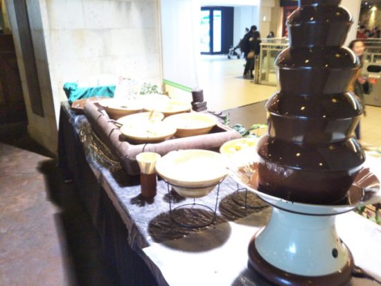 チョコレートタワー