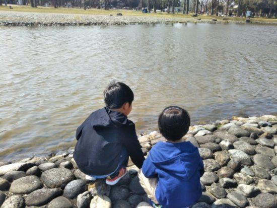 水元公園の子供たち